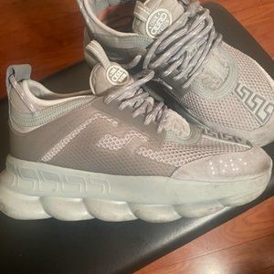 Men Versace Designer Sneakers Chain Reaction